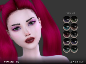 Sims 4 — EYES A27 by ANGISSI — *For all questions go here - angissi.tumblr.com Facepaint category 10 colors HQ compatible