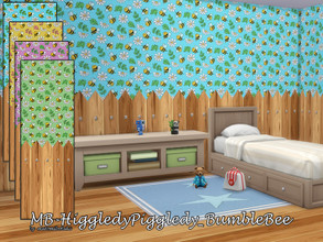 Sims 4 — MB-HiggledyPiggledy_BumbleBee by matomibotaki — MB-HiggledyPiggledy_BumbleBee Funny little bees are buzzing