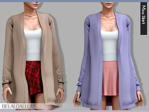 Sims 4 — Mina mini skirt (patreon) by belal19972 — Simple mini skirt for your sims ,enjoy :)