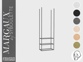 Sims 4 — Margaux - Ceiling shelf (medium) by Syboubou — Those are shelves hanging from the ceiling.
