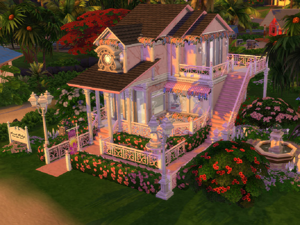 Sims 4 — Persephone Couture by HiddenHuldre — A retail venue. Persephone Couture is a whimsical boutique that provides