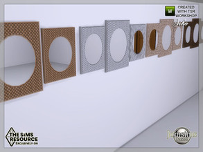 Sims 4 — siko bedroom wall mirror by jomsims — siko bedroom wall mirror