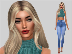 Sims 4 — Clarisa Valle by Danielavlp — Download all CC's listed in the Required Tab to have the sim like in the pictures.