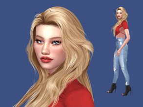 Sims 4 — Cynthia Norwood by EmmaGRT — Young Adult Sim Trait: Perfectionist Aspiration: Computer Whiz *Make sure to check