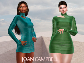 Sims 4 — Stone Velvet Dress by Joan_Campbell_Beauty_ — 7 swatches Custom thumbnail Original mesh Hq compatible