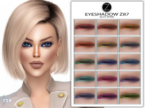 Sims 4 — EYESHADOW Z87 by ZENX — -Base Game -All Age -For Female -15 colors -Works with all of skins -Compatible with HQ