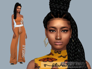 Sims 4 — Jackie Reeves by starafanka — DOWNLOAD EVERYTHING IF YOU WANT THE SIM TO BE THE SAME AS IN THE PICTURES NO