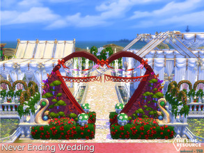 Sims 4 — Never Ending Wedding / No CC by nolcanol — Are you dreaming of a beautiful wedding in nature, outdoors with the