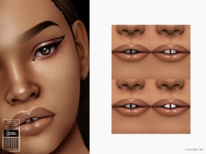 Sims 4 — Details - Teeth | N6 by cosimetic — - All genders and from teen to elder. - 4 colors - Custom Thumbnail. - Skin