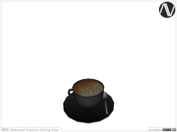 Sims 4 — Zellwood Cup by ArtVitalex — Outdoor And Garden Collection | All rights reserved | Belong to 2022 ArtVitalex@TSR