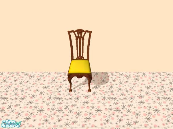 Sims 2 — Bon Appatite Dining Chair - Pina Colada by dddrake — Pina Colada