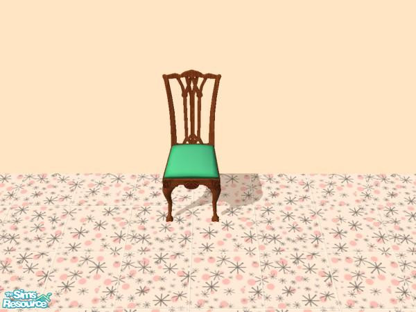 Sims 2 — Bon Appatite Dining Chair - Minty Fresh by dddrake — Minty Fresh