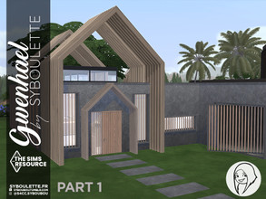 Sims 4 — Gwenhael set - part 1 by Syboubou — This are some new items to enhance the architecture of your build ! With
