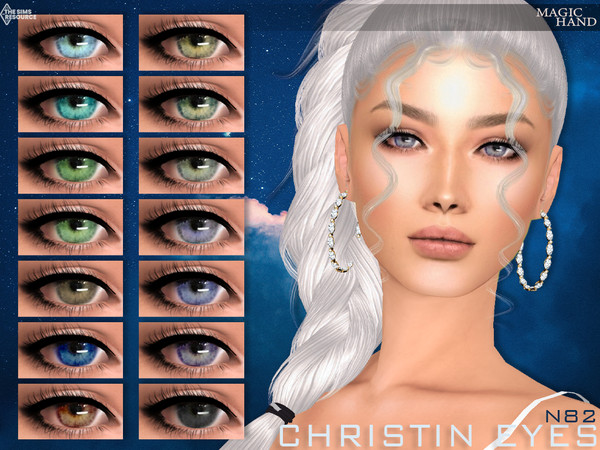 Sims 4 — Christin Eyes N82 by MagicHand — Beautiful eyes for males and females in 15 colors - HQ compatible. Preview -