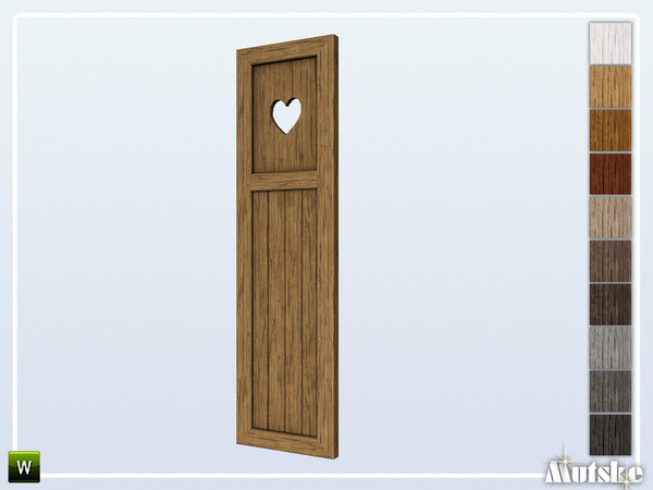 Sims 4 — Leeds Shutter Counter by Mutske — Part of the construtionset Leeds. Made by Mutske@TSR.