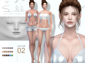 Sims 4 — Nature soft women overlay skintones by S - Club by S-Club — This skintone compatible with EA colors, and HQ mod,