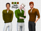 Sims 4 — Hello Stranger by amythesailor — - New mesh / EA mesh edit - BGC - All LODs - 8 color swatches Follow me on