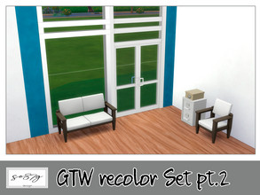 Sims 4 — GTW recolor Set pt-2 by so87g — - GTW door: cost: 600$, 3 colors, you can found it in build - door (double). NEW