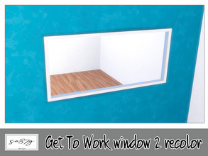 Sims 4 — GTW window2 by so87g — cost: 350$, 3 colors, you can found it in build - window. NEW features of the object: