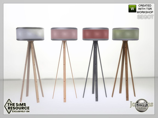 Sims 4 — Segot living room floor lamp by jomsims — Segot living room floor lamp