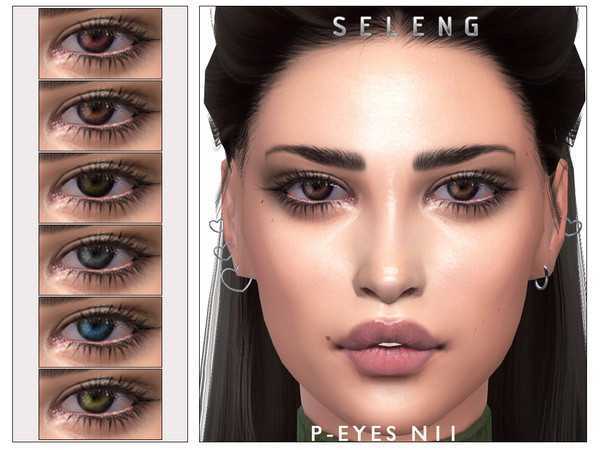 Sims 4 — P-Eyes N11 [Patreon] by Seleng — HQ compatible eyes with 35 colours. Allowed for all the ages. Enjoy!