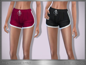 Sims 4 — Anya Shorts. by Pipco — Sporty shorts in 39 colors. Base Game Compatible New Mesh All Lods HQ Compatible Shadow,