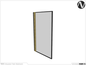 Sims 4 — Houston Mirror by ArtVitalex — Bedroom Collection | All rights reserved | Belong to 2022 ArtVitalex@TSR - Custom
