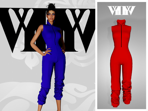 Sims 4 — FEV22 - Set III by Viy_Sims — New Mesh 4 Colors Compatible with HQ mode Low Poly Custom Thumb My Site: