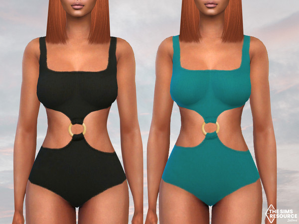Sims 4 — Milla Swimsuit by saliwa — Milla Swimsuit 4 swatches
