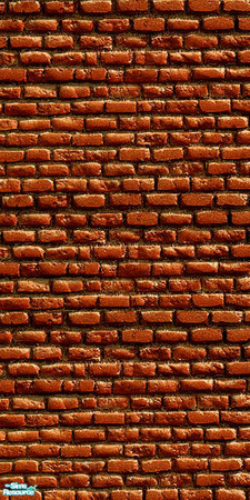 Sims 2 — Brick Walls - Wall 2 by Geanois — If you need/want more colors please contact me.