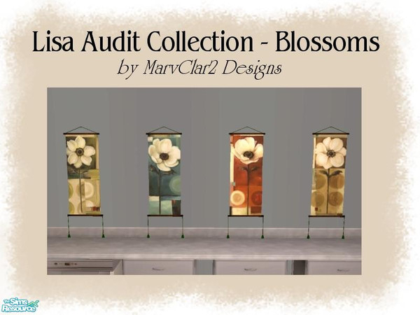 Sims 2 — Blossoms - Lisa Audit Collection by marvclar2 — Can be found under "Winter Blossoms". These have been