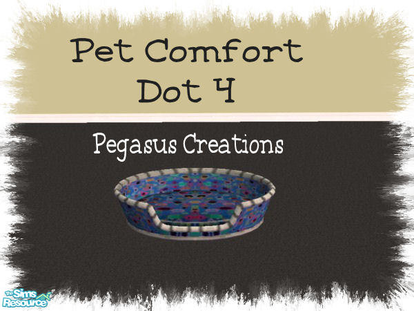 Sims 2 — Pet Comfort Dots - Dot 4 by pegasussims — You've seen the Dots by Pegasus Collections. Now the Dots have come to