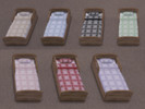 Sims 4 — Plaid toddler bed by erinrose94 — Plaid toddler bed. Recolour of Short and Stout Bed by Kindermade. 7 different