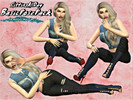 Sims 4 — Sitting All Day Basic Pose Pack  by manjuelmarsims7 — Included 3 Female Poses - 1 Lay Pose - 2 Sitting Poses -