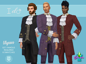 Sims 4 — SimmieV I Do Ulysses Outfit by SimmieV — Is your wedding planning going in the direction of a royal fantasy?