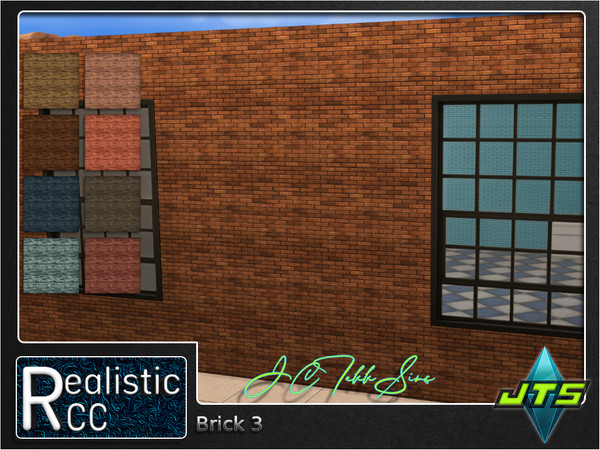 Sims 4 — Brick 3 by JCTekkSims — Created by JCTekkSims
