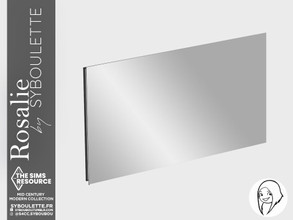 Sims 4 — Rosalie - Mirror by Syboubou — This is a very basic mirror.