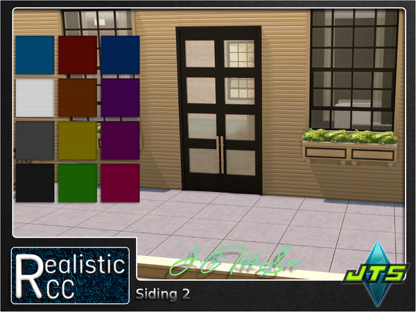 Sims 4 — Siding 2 by JCTekkSims — Created by JCTekkSims