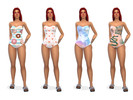 Sims 4 — swimsuit hope it falls by mirellamarinho — swimsuit hope it falls 12 PRINTS autonomous