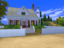Sims 4 — Lighthouse View Craftsman by anniebrockman — This build is a suburban craftsman suitable for a family with