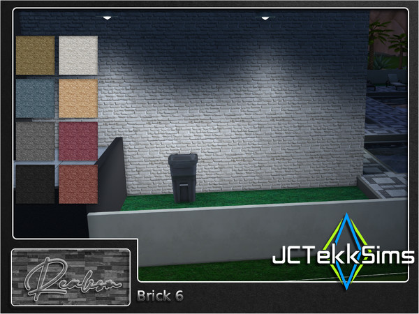 Sims 4 — Brick 6 by JCTekkSims — Created by JCTekkSims
