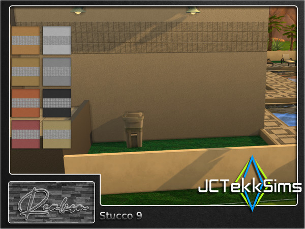 Sims 4 — Stucco 9 by JCTekkSims — Created by JCTekkSims