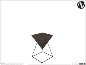 Sims 3 — Huntington End Table by ArtVitalex — Living Room Collection | All rights reserved | Belong to 2022