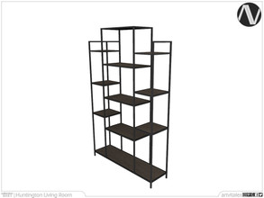 Sims 3 — Huntington Shelf by ArtVitalex — Living Room Collection | All rights reserved | Belong to 2022 ArtVitalex@TSR -
