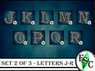 Sims 4 — Light Up Alphabet Letters Set 2: J - R by FloridaySimsCreations — Marquee letter alphabets, Light up your
