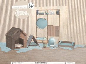 Sims 4 — Patreon Early Release - Meow and Woof set by Syboubou — This is a new set for pets ! Because we are always