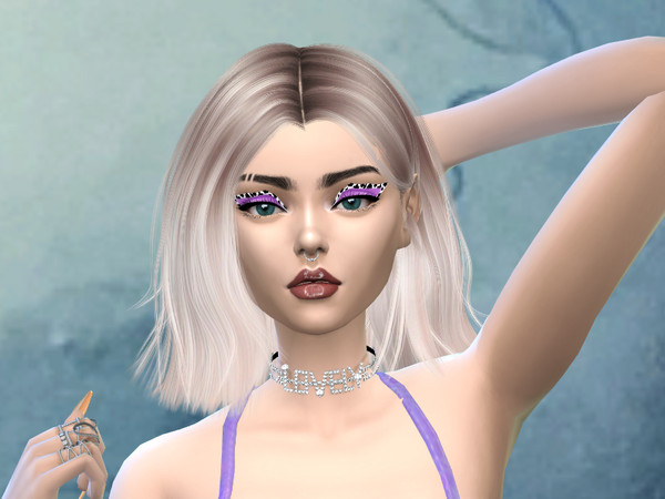 Sims 4 — lina eyeshadow by adyCC — hi! this is JUST the eyeshadow! please check out my profile to download the graphic