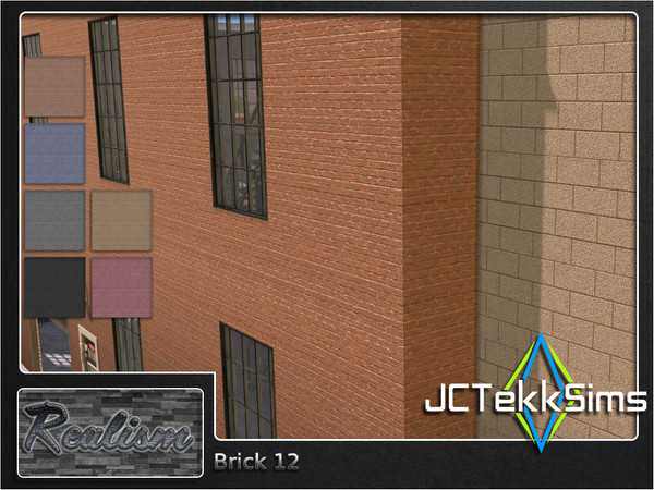 Sims 4 — Brick 12 by JCTekkSims — Created by JCTekkSims