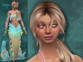 Sims 4 — Solange Simond by _TRASRAS — Hello, I'm Solange and life at the beach is wonderful! Go to Required tab to upload
