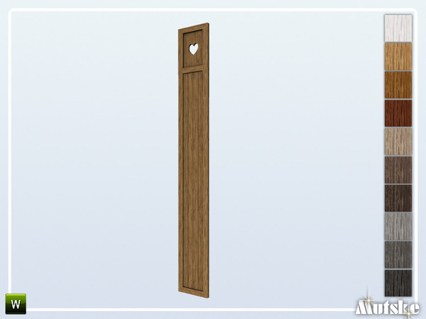 Sims 4 — Leeds Shutter Model 6 by Mutske — Part of the construtionset Leeds. Made by Mutske@TSR.